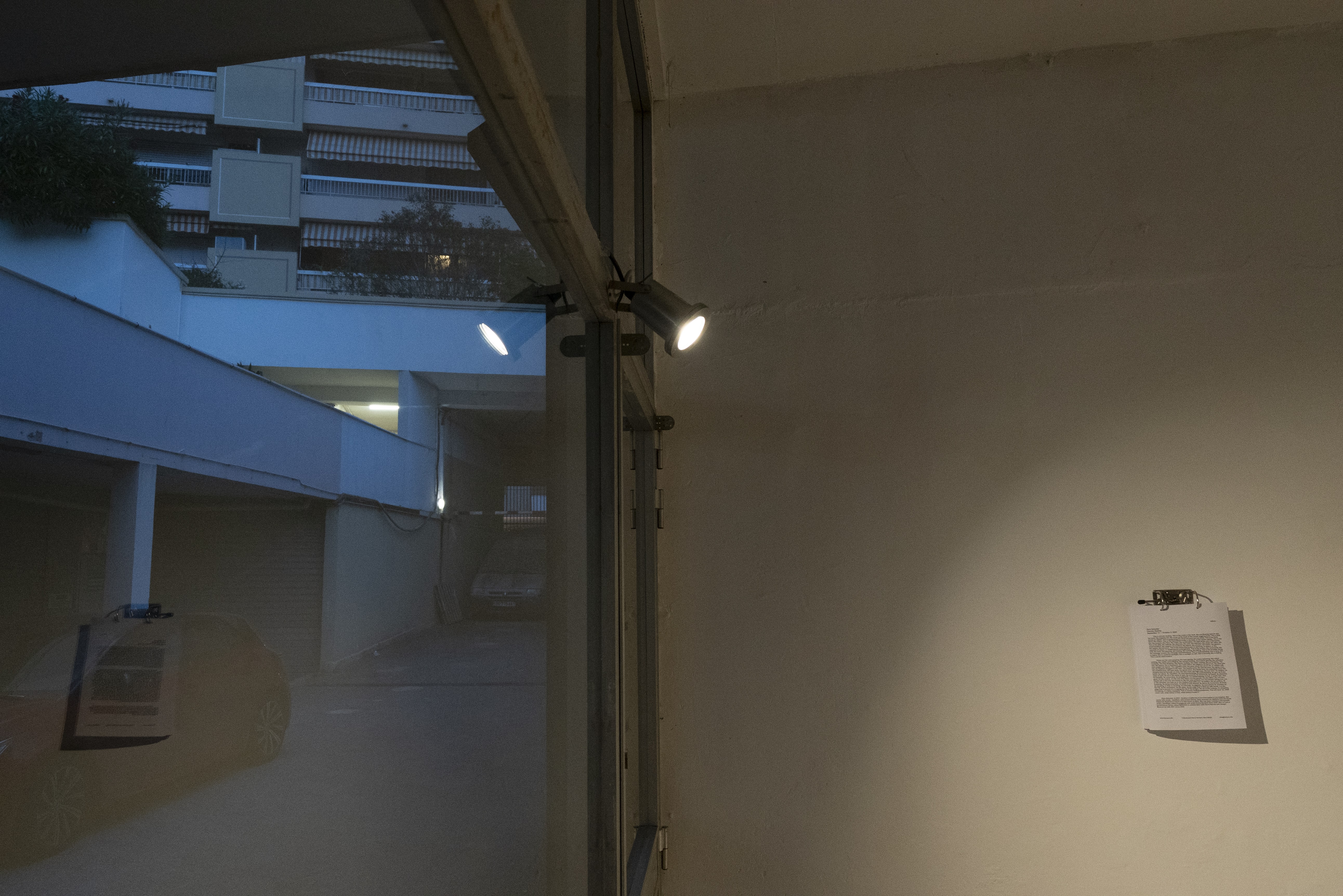 view of the space